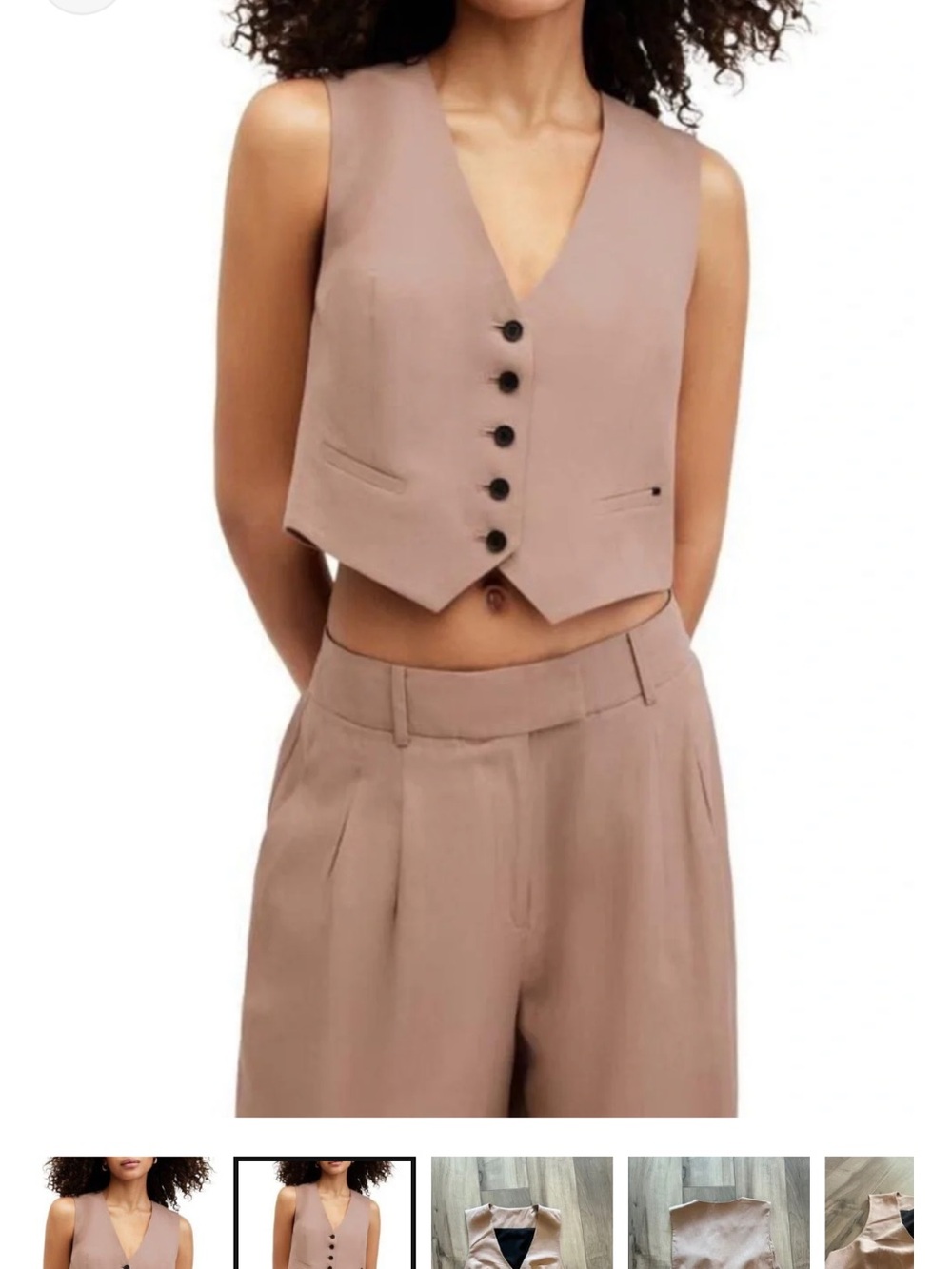 All saints trousers- NWOT. Size 8. Matches Deri Lyn vest- also for sale